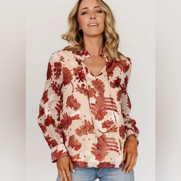 Baltic Born Tops - Baltic born floral blouse